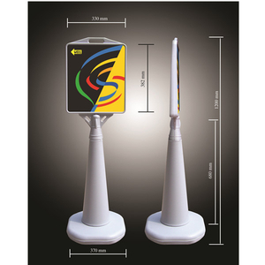 Robust Outdoor Sign Holder Display