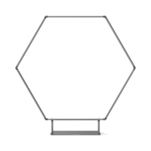 Hexagon Shape Tube Display Stands
