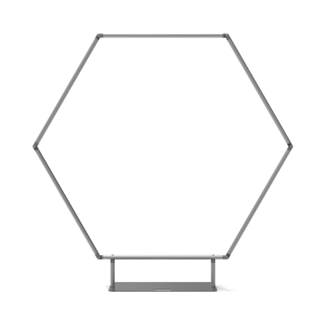 Hexagon Shape Tube Display Stands