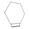 Hexagon Shape Tube Display Stands