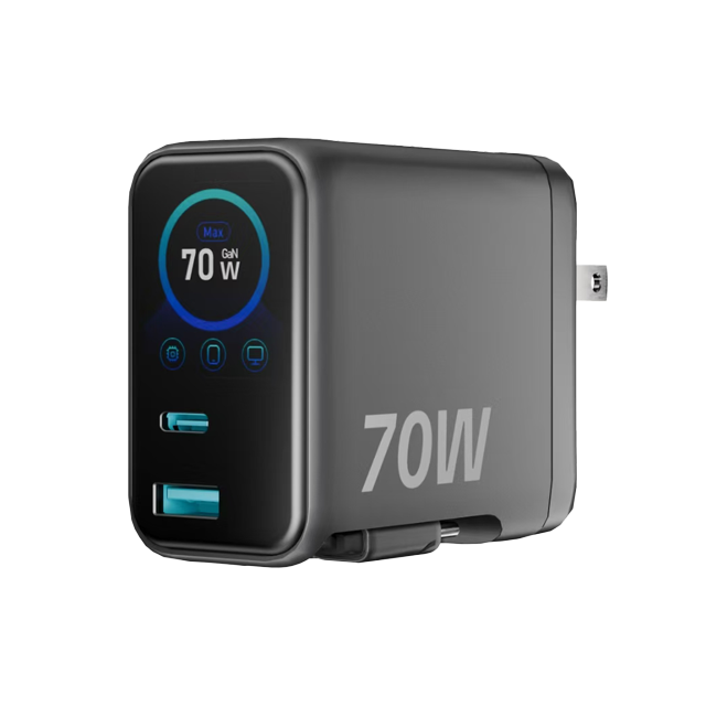 OT-TC-050 — 70W USB-C PD Charger — Portable & Multi-Device Power for Exhibitions