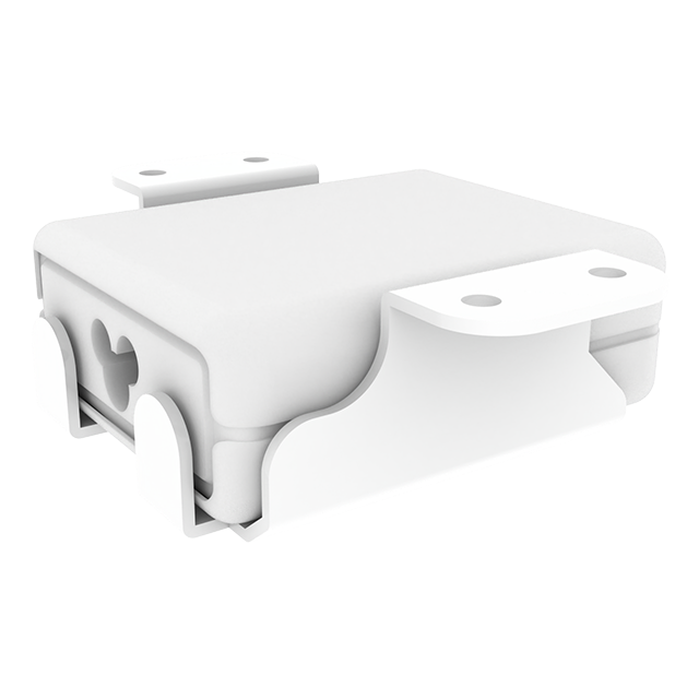 OT-SCAS-005 — 140W GaN Under-Desk Charger | Reliable Multi-Device Power for Demo Counters & Shared Spaces