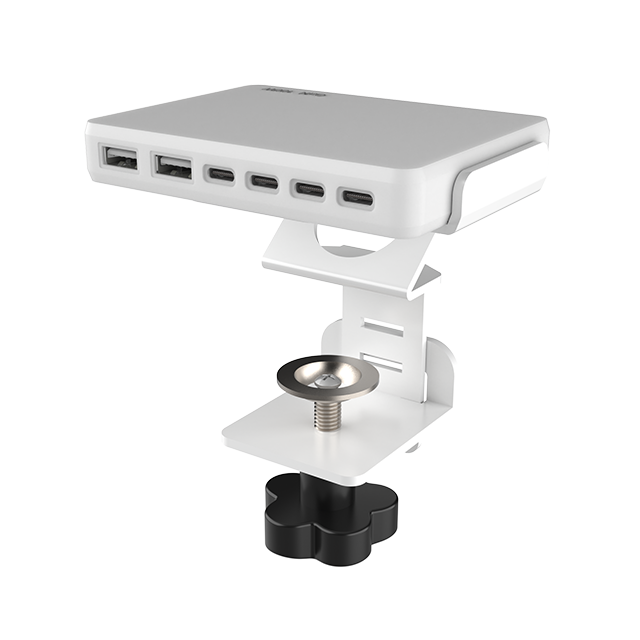 OT-SCAS-001 — 100W GaN Multi-Port Charger for Exhibitions & Demo Stations