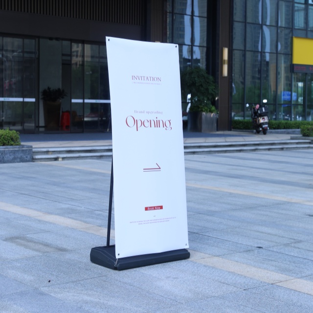 Wind‑Resistant Outdoor Easy Hang Banner Stand – 80×180 cm Display