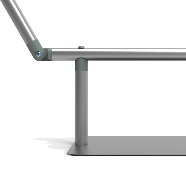 Hexagon Shape Tube Display Stands