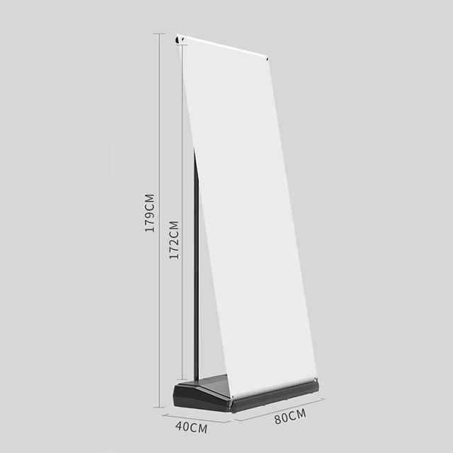 Wind‑Resistant Outdoor Easy Hang Banner Stand – 80×180 cm Display