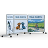 Portable Display Partition Screen