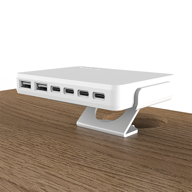 OT-SCAS-001 — 100W GaN Multi-Port Charger for Exhibitions & Demo Stations
