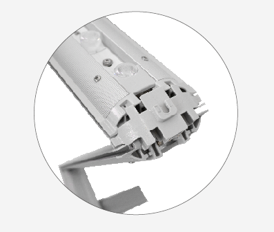 OM-FLB folding light box showing its foldable structure