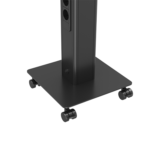 Omnidisplay PBK-D power tower charging station with advertising display