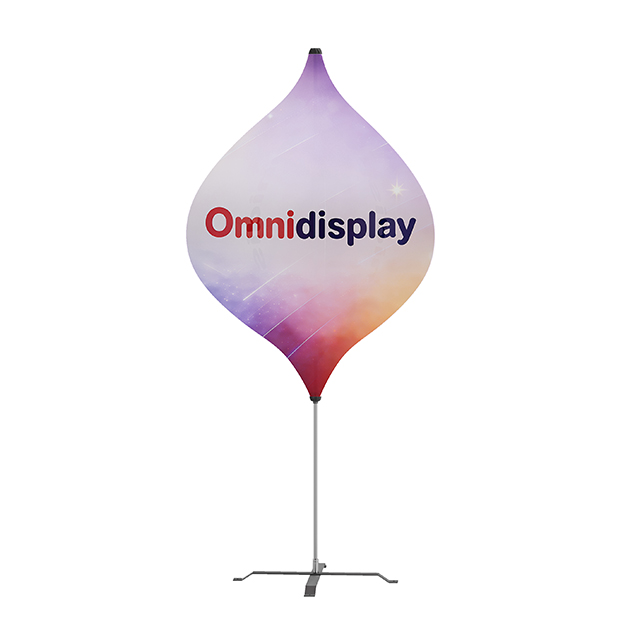 Omnidisplay LF230D lantern banner stand