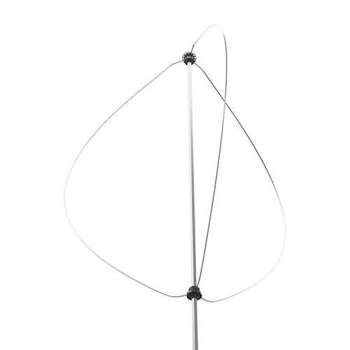 LF230D zinc alloy pole for lantern banner display