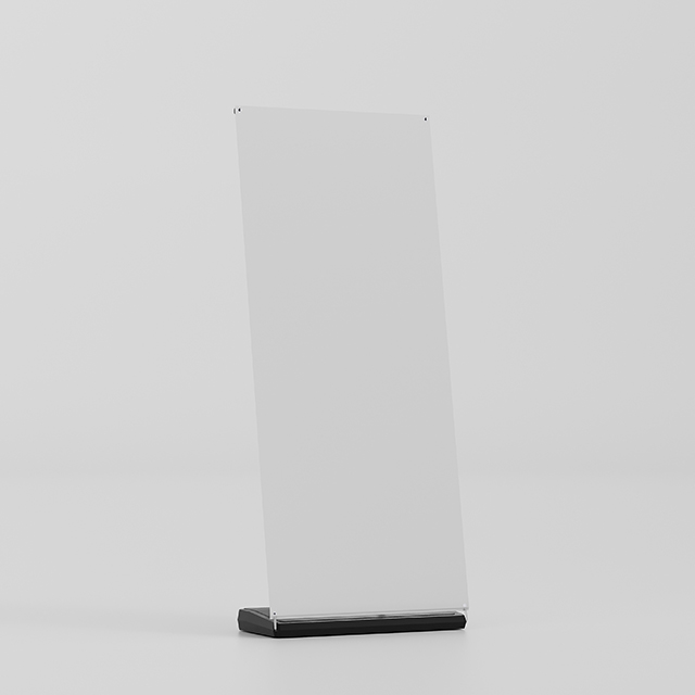 Wind-Resistant Easy-Hang Outdoor Banner Stand – LF80D